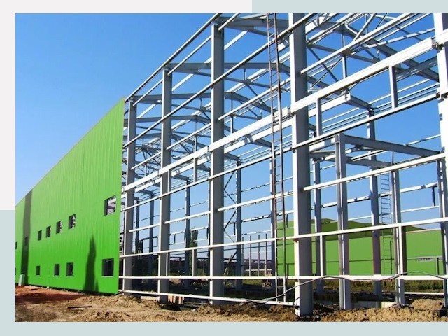 Строительство складов в бору