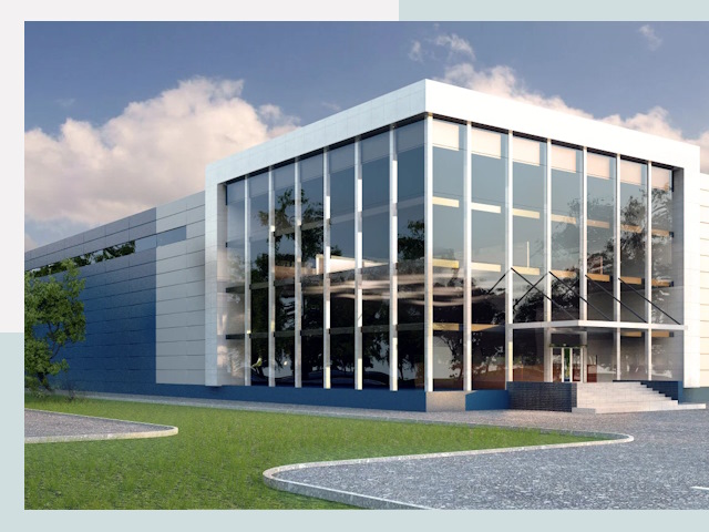 Торговые здания в бору