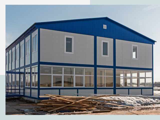 Строительство магазинов в бору