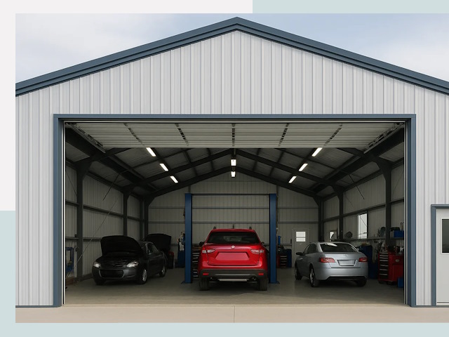 Ангары из сэндвич панелей от 623 руб. в Бор