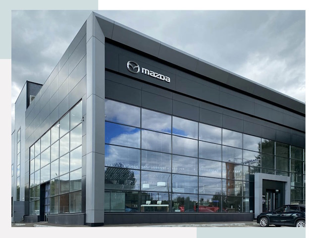 Строительство автосалонов в бору