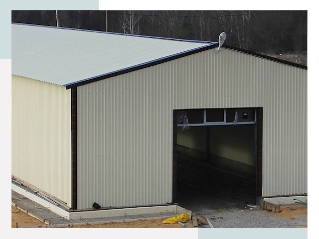 Строительство гаражей в бору