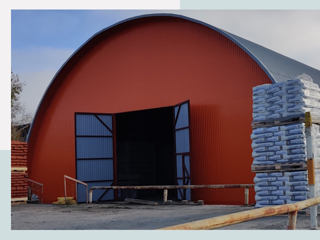 Полукруглые ангары по цене от 623 руб. в Бор