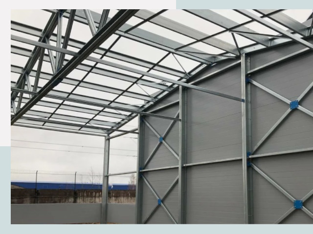 Каркасные ангары от СтальСтрой-Бор по цене от 623 руб.
