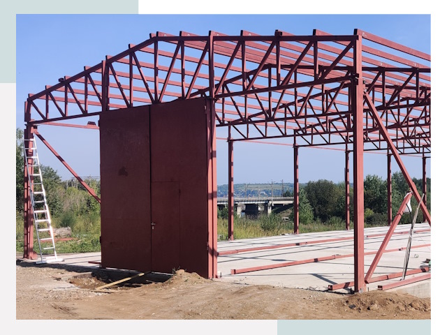 Холодные ангары в бору