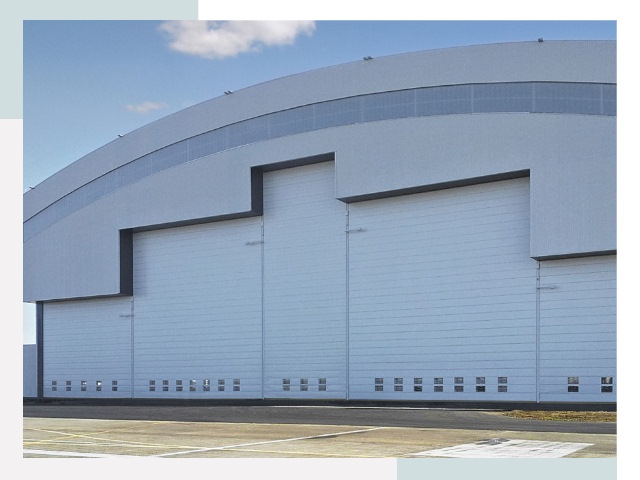 Раздвижные ангары в бору