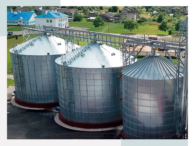 Металлические силосы в бору