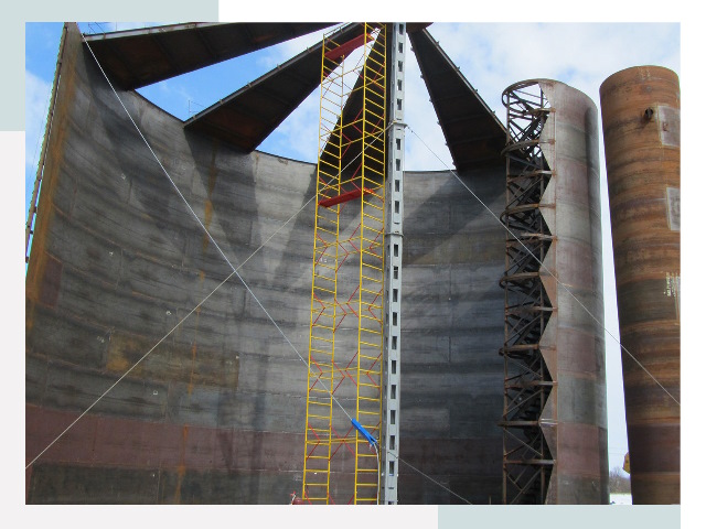 Строительство резервуаров в бору