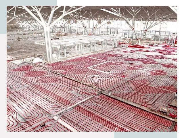 Отопление ангаров в бору