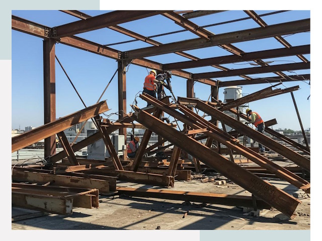 Демонтаж металлоконструкций в бору от 623 руб.