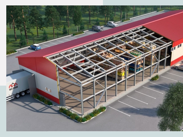 Проектирование ангаров в бору от 623 руб.