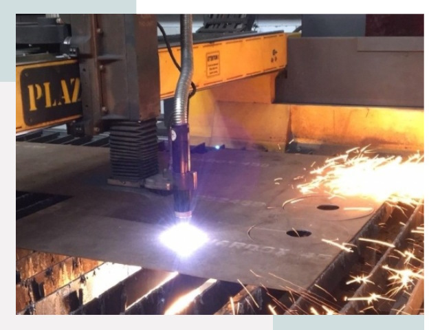 Плазменная резка металла в бору