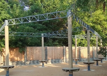 Терраса из металлоконструкций под ключ, проектирование, изготовление и монтаж от СтальСтрой-Бор